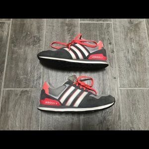 Pink Adidas Tennis Shoes